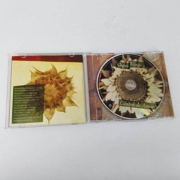 Gipsy Kings Music CD Cantos De Amor Flamenco Salsa Pop French Spanish - Picture 3 of 7